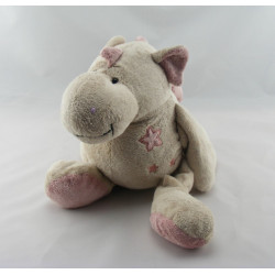 Doudou ours blanc pyjama blanc J-LINE 