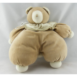 Doudou hochet ours beige écru MOULIN ROTY