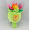 Doudou plat étoile verte louna l'abeille MOULIN ROTY