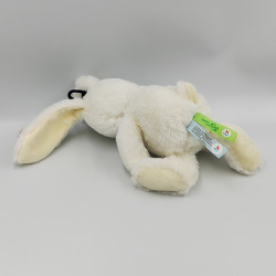 Doudou peluche lapin blanc NICOTOY NEUF