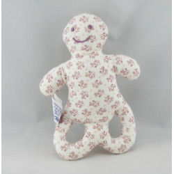 Doudou hochet forme OB rose OBAIBI