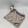 Doudou hamster mouchoir gris blanc ZEEMAN