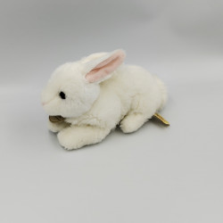 Doudou peluche lapin blanc Miyoni AURORA