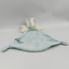 Doudou plat licorne bleu blanc étoiles SIMBA TOYS NICOTOY