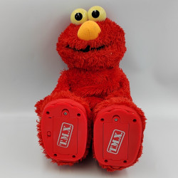 Peluche Elmo chatouille moi rue sésame TMX MATTEL 2005