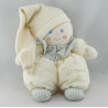 Doudou Poupée lutin Rose grelot de NOUNOURS