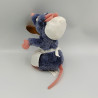 Peluche rat Rémy Ratatouille en chef cuisinier DISNEYLAND