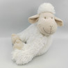 Doudou peluche mouton blanc beige scratch BUT