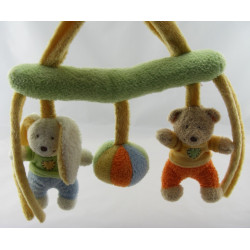 Arche d'activité avec doudou chien Bo et girafe NATTOU 