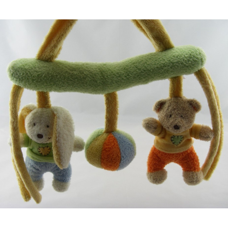 Arche d'activité avec doudou chien Bo et girafe NATTOU 