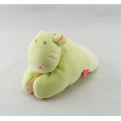 Doudou zébre vache mauve parme col bleu TEX