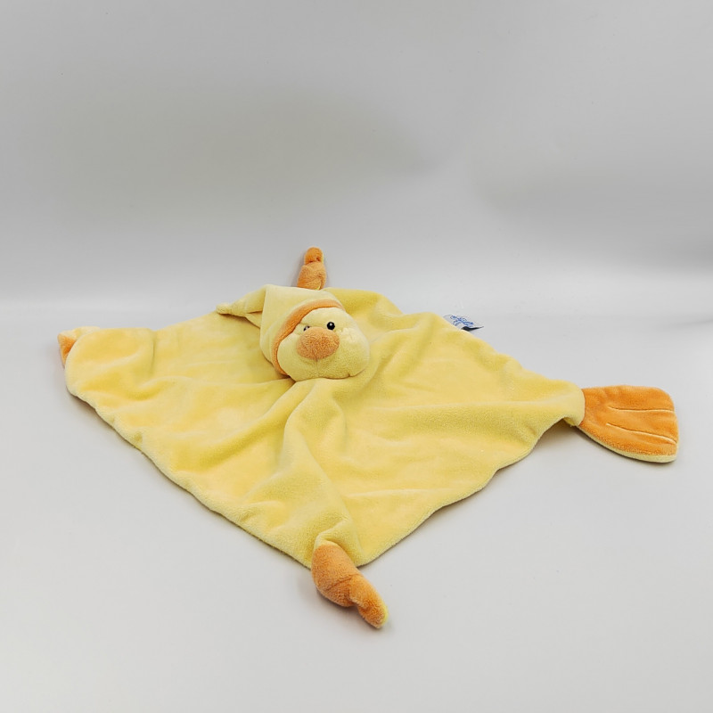 DOUDOU PLAT CANARD JAUNE GIPSY