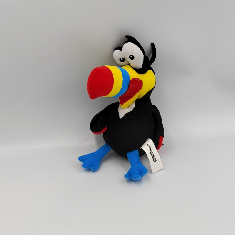 Doudou peluche toucan INTERMARCHE