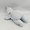 Doudou bébé poupée Baby Pouce bleu mouton COROLLE 2011