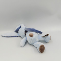 Doudou musical lapin bleu Bibou NATTOU