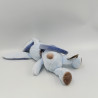 Doudou musical lapin bleu Bibou NATTOU