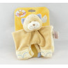 Doudou chat renard beige bleu BENGY