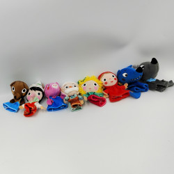 Marionnettes à doigts doudou loup cochon chaperon etc Editorial planeta