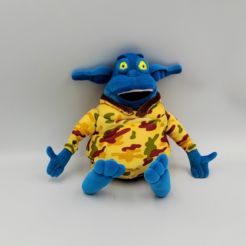 Peluche Bill en pyjama militaire de l'émission le Bigdil Vincent Lagaf LANSAY 1998