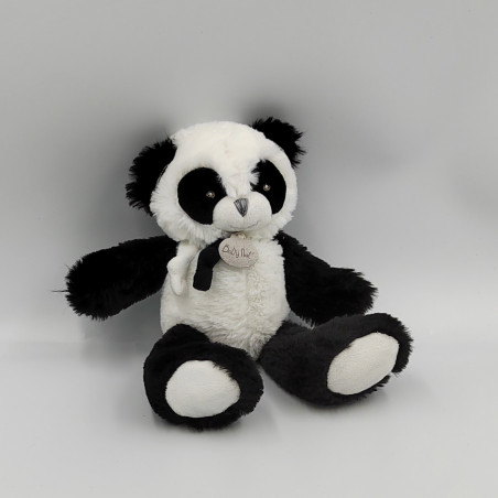 Doudou panda noir blanc HISTOIRE D'OURS