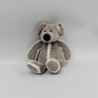 Doudou souris grise blanche HISTOIRE D'OURS