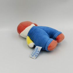 Doudou poupée garçon bleu rouge CHICCO
