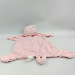 Doudou plat chat rose KIMBALOO