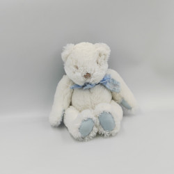 Doudou et compagnie ours blanc bleu Mon tout petit