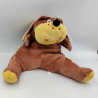 Peluche chien marron beige GIPSY