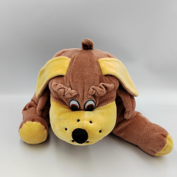 Peluche chien marron beige GIPSY