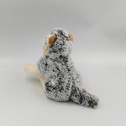 Peluche chien Husky gris blanc beige DANI
