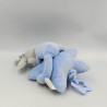 Doudou musical étoile cerf renne elan bleu gris TOM & KIDDY