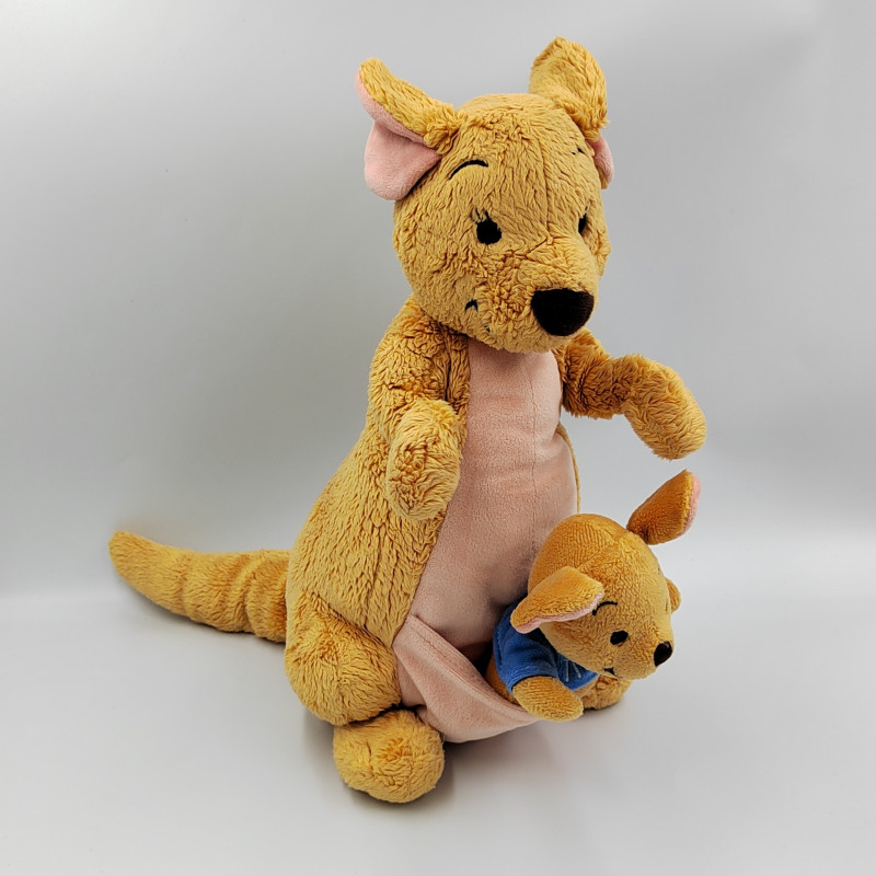 Peluche Kangourou Maman Gourou et petit gourou Winnie l'ourson DISNEY STORE