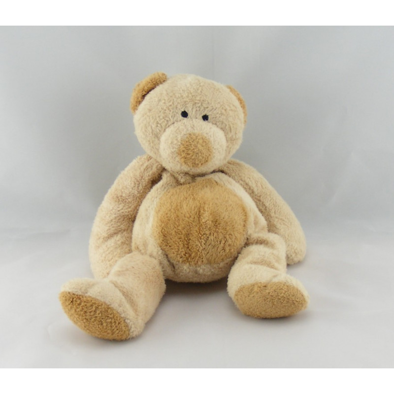 Doudou ours beige marron NICOTOY