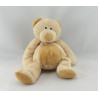 Doudou ours beige marron NICOTOY