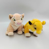 Peluche le roi lion Nala Kiara et Simba DISNEY STORE lot de 2 