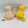 Peluche le roi lion Nala Kiara et Simba DISNEY STORE lot de 2 