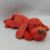 DOUDOU PELUCHE CHIEN ROUGE AJENA