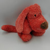 DOUDOU PELUCHE CHIEN ROUGE AJENA