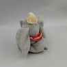 Petit Doudou peluche Dumbo l'éléphant gris col rouge DISNEY NICOTOY