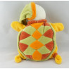 Doudou et compagnie plat marionnette tortue jaune Totidou
