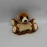 Doudou peluche marionnette ours marron DANI
