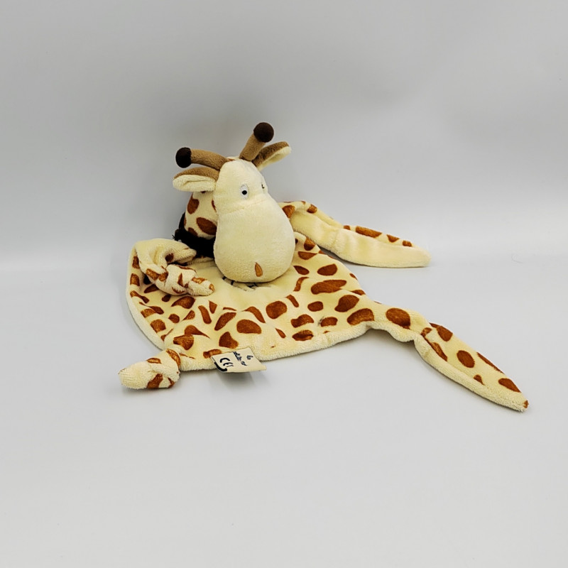 Doudou plat girafe LES PETITES MARIE