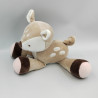 Doudou faon biche beige marron rose NATTOU