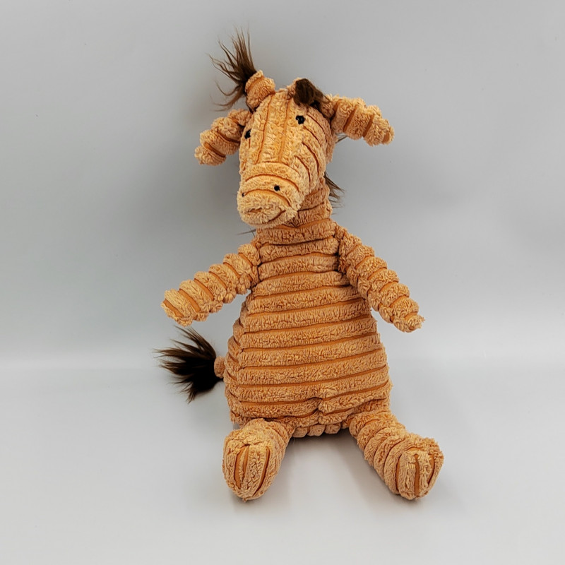 Doudou peluche girafe orange JELLYCAT