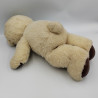 Ancienne Peluche ours beige marron Nombrilou AJENA Vintage
