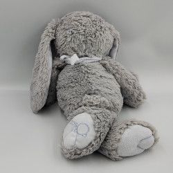 Doudou lapin gris bleu OSCAR J-LINE
