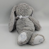 Doudou lapin gris bleu OSCAR J-LINE