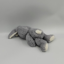 Doudou lapin gris blanc GIPSY