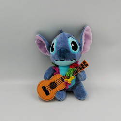 Petite Peluche Stitch Hawai guitare de Lilo et Stitch DISNEY